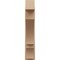 Ekena Millwork 7 1/2-in W x 28-in D x 40-in H Balboa Block Rough Cedar Woodgrain TimberThane Outlooker, Primed Tan OUTUR075X28X40BOA44RCPR - alternate 4